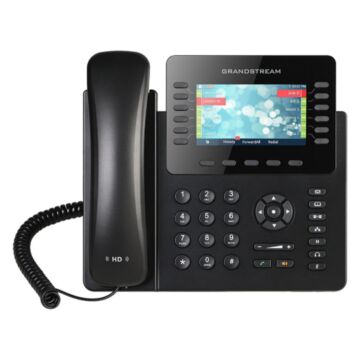 Teléfono ip de operador poe 6 sip, 5 teclas xml y pantalla lcd