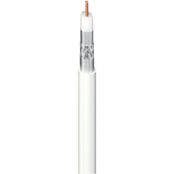 Cable coaxial cxt pvc eca clase a 19vatc ø 1,00/4,5/6,5mm blanco