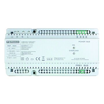 Alimentador+filtro din10 24vdc-2.5a
