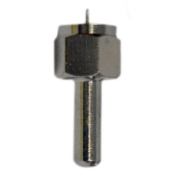 Carga adaptadora 75ohm f con bloqueo y condensador