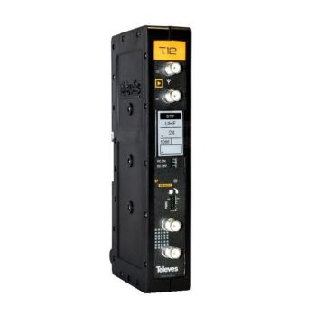 Amplificador monocanal t12 selectivo canal 35 470862mhz g55db vs125dbµv