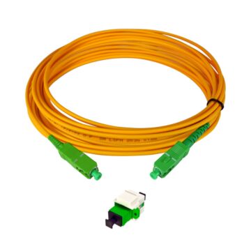Kit fo keystone + adaptador sc/apc + latiguillo 15m