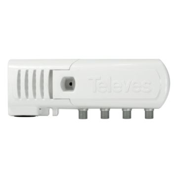 Amplificador vivienda ict-f 1e-2s+tv
