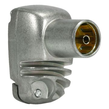 Conector proeasyf cei diámetro 9,5mm h acodado blindado