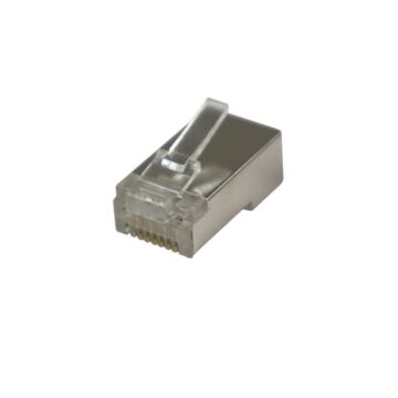 Conector rj45 ftp cat 6 m caja plástica
