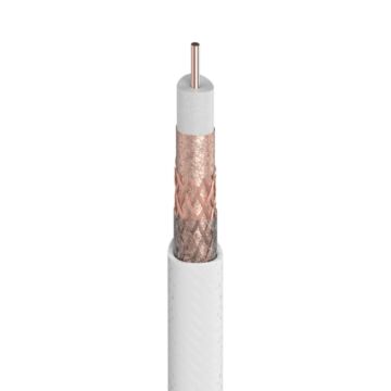 Cable coaxial t100plus lsfh dca 100m blanco