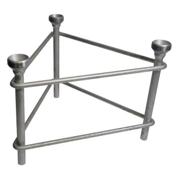 Base fija empotrable torreta 360 rpr