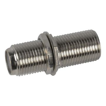 Conector para empalme f h-f h tuerca