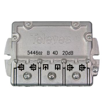 Derivador ict b 4 direcciones 20db