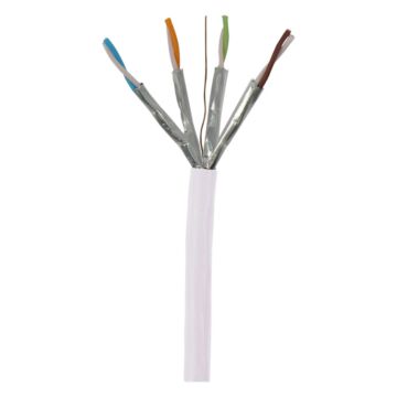 Cable de datos dk6000a u/ftp cat 6a cca lsfh 23awg - 500m (carrete de madera)