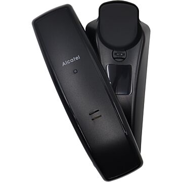 Teléfono analógico compacto, color negro