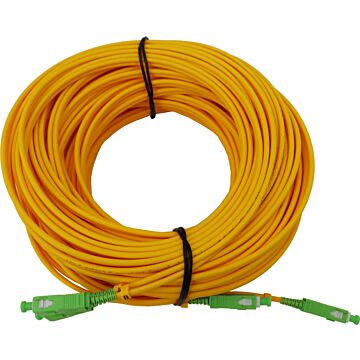 Latiguillo duplex de fibra óptica sc/apc, monomodo (sm), lsfh y euroclase dca de interior