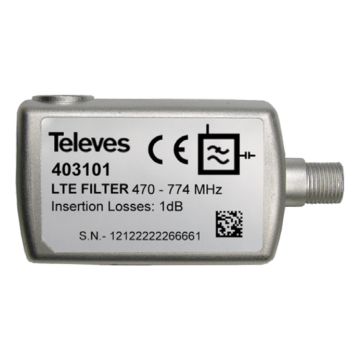 Filtro lte57 f 470-766mhz uhf c21-57 exterior