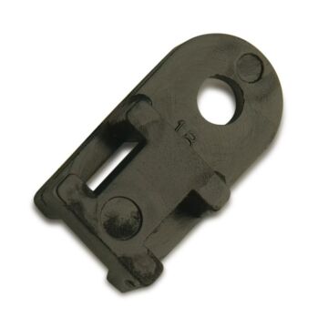 Base fijación tornillo st-0-n soporte brida 19x9,5 negro