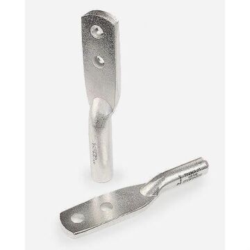 Terminal aluminio macizo tbem/a-110 la110 taladro 2x13