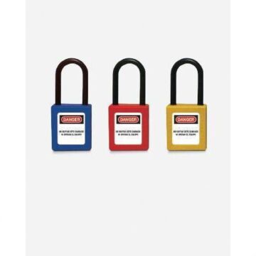 Candado seguridad en composite c/com-38-dk amarillo