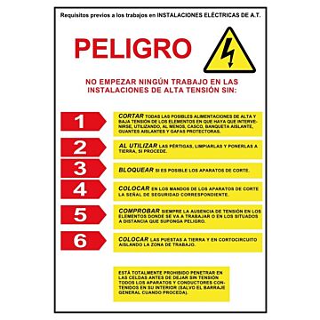 Señal pvc rte-42p requisitos previos 420x297