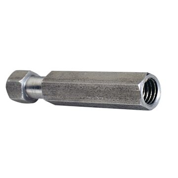 Cabezal adaptador adap. h12-m10 de conexión hexagonal-12 a rosca m-10