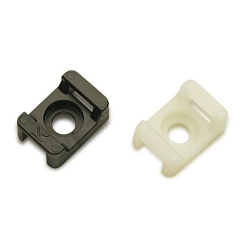 Base fijación tornillo st-2-n soporte brida 23x16 negro