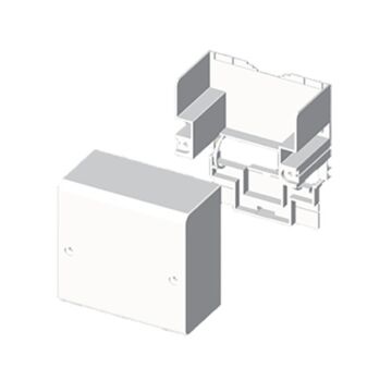 78 caja conexión y derivación blanco ral9010 85x83 u42x