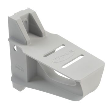 60 soporte horizontal aislante gris ral7035 150 u48x