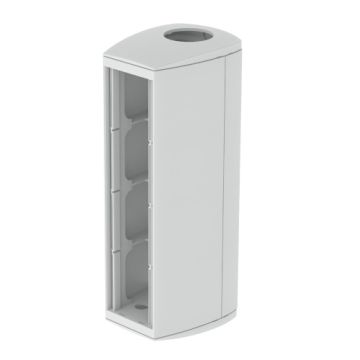 50 módulo 4 mec. columna ø50 gris ral7035 65 u24x