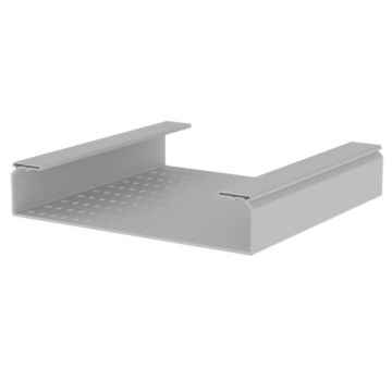 66 bandeja perforada gris ral7035 100x500 u23x