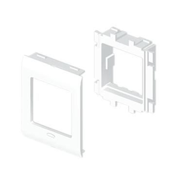 93 adaptador 1 mec. mosaic blanco ral9010 65 u24x