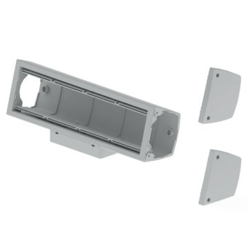 51 caja mobiliario mont.fijo 4mec gris ral7035 u24x