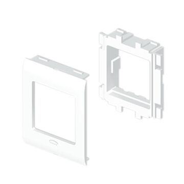93 adaptador 1 mec. simon 27 blanco ral9010 80 u42x
