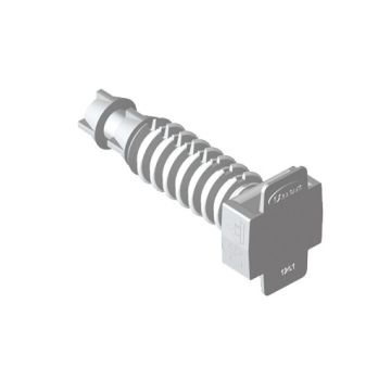 25 taco a presión gris ral7035 ø6 u64x