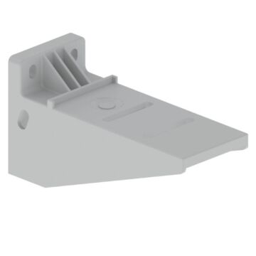 66 soporte horizontal aislante gris ral7035 150 u23x