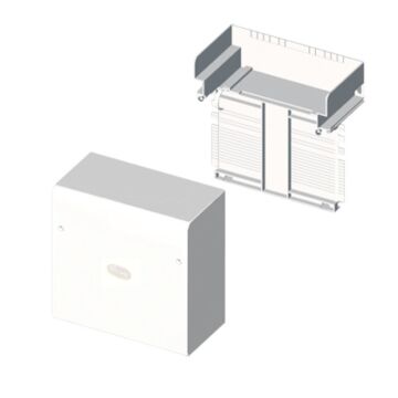 73 caja de conexión-derivación blanco ral9010 60x150 u24x