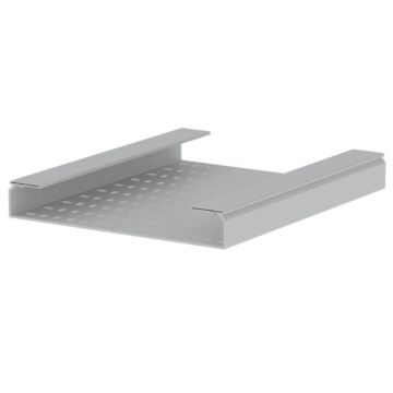 66 bandeja perforada gris ral7035 60x400 u23x