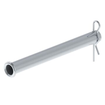 Eje montaje inoxidable soporte horizontal pvc