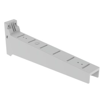 66 soporte horizontal aislante gris ral7035 600 u23x