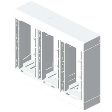 85 caja 6 mecanismos blanco ral9010 u24x