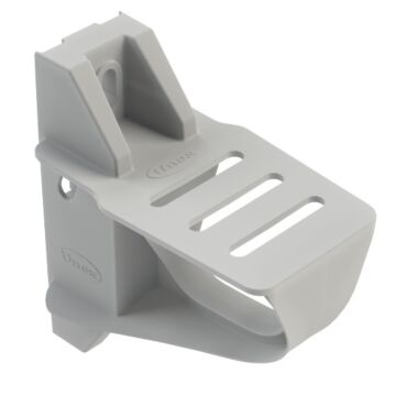 60 soporte horizontal aislante gris ral7035 100 u48x