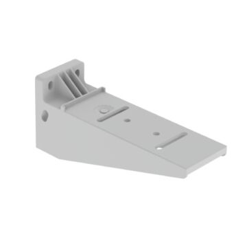 66 soporte horizontal aislante gris ral7035 200 u23x