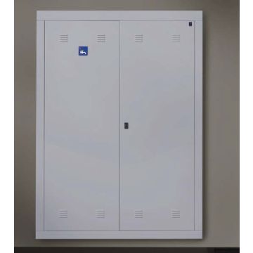 Puerta metálica para contador agua 450x300