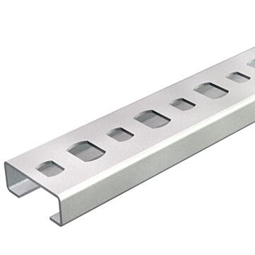 Perfil perforado, ranura 11mm