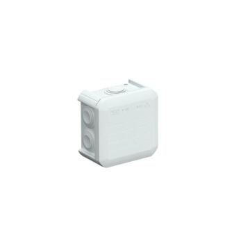 Caja derivación t40 90x90x52 con cono e.pp lh gr