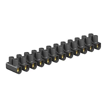 Regleta 74/ce sección 6mm2 pp negro