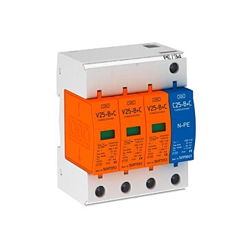 Protección general de red v 25-b+c/3+npe