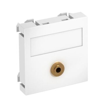 Toma multimedia, audio jack mtg-mk l rw1,1x toma con conexión soldada