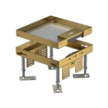 Conjunto tapa y marco cuadrado rksn2 4 ms 25,con salida de cable