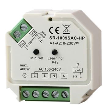 Receptor radio frecuencia 400w sr1009sachp