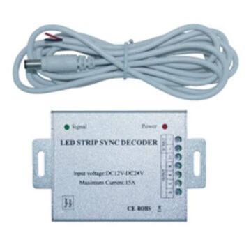 Decodificador 12-24v 180w para tiras solo compatible con lapar56cont