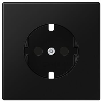 Cazoleta schuko® ls negro mate