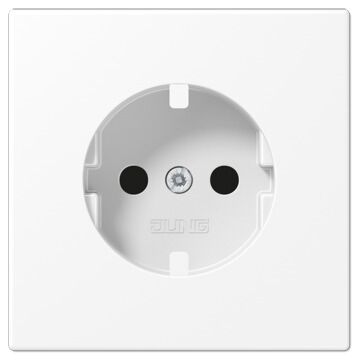 Cazoleta schuko® ls blanco mate